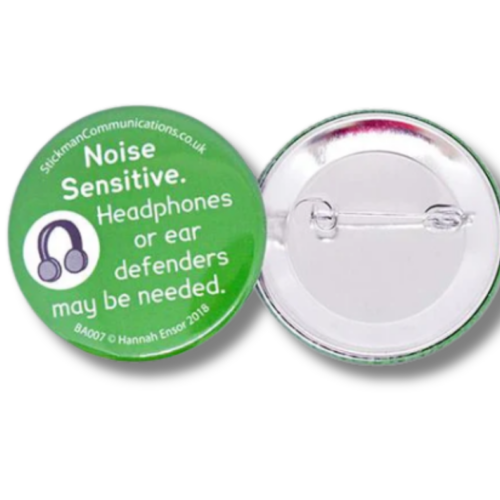 Green Button Badge