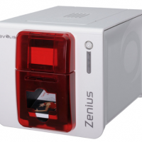 Evolis Zenius  Expert Single Sided Plastic Card Printer - USB and Ethernet