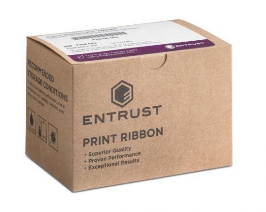 Entrust Sigma Black Ribbon 525100 010 KT 750 Prints 1