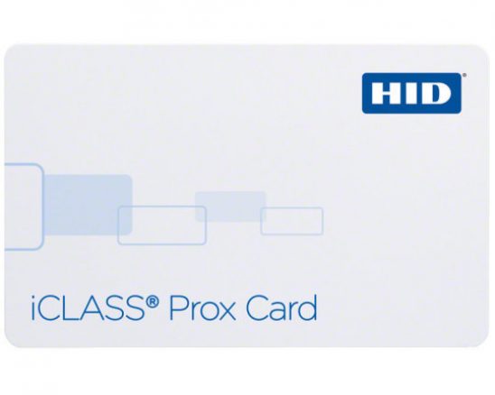 HID iClass Smart Cards with 16K Bits and 16 App Areas - 34 Bit