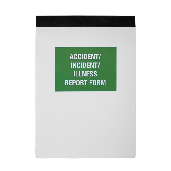 School Accident, Incident & Illness Pad - VSAIIRP